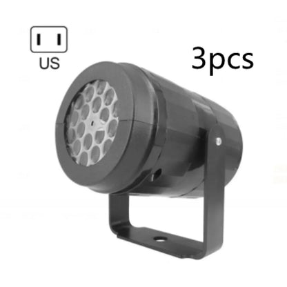 Snowflake LED Projector - Rotating Christmas Holiday Light