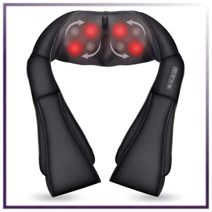 Neck & Shoulder Massager with Heat - Shiatsu Deep Tissue