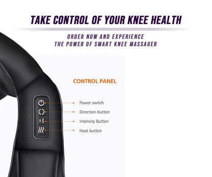 Neck & Shoulder Massager with Heat - Shiatsu Deep Tissue