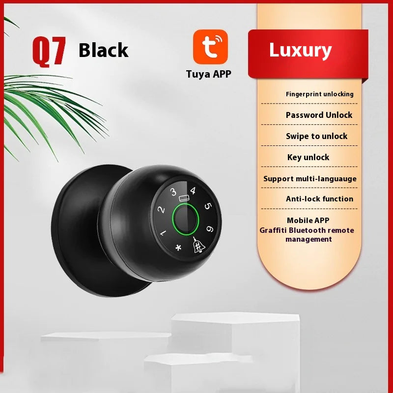 Smart Lock - Fingerprint & Password Door Lock Q7